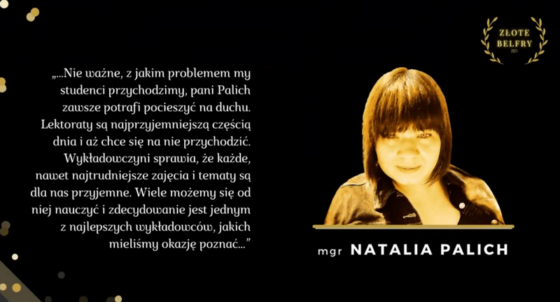 Baner z Natalią Palich
